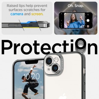 Spigen OPTIK CRYSTAL IPHONE 14 CHROM GREY