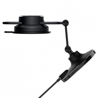 Spigen ITM35W ONETAP PRO 3 MAGNETICKÁ MAGSAFE PALUBNÍ DESKA UPEVŇOVACÍ BEZDRÁTOVÁ NABÍJEČKA ČERNÁ