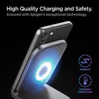 Spigen PF2102 ARCFIELD BEZDRÁTOVÁ NABÍJEČKA 15W ČERNÁ