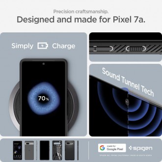 Spigen LIQUID AIR GOOGLE PIXEL 7A MATTE BLACK