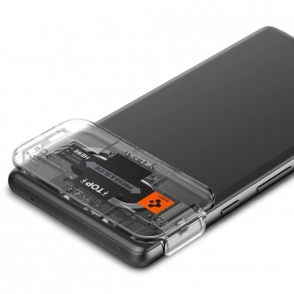OCHRANA FOTOAPARÁTU Spigen OPTIK.TR „EZ FIT“ 2 BALENÍ GOOGLE PIXEL 7A ČERNÁ