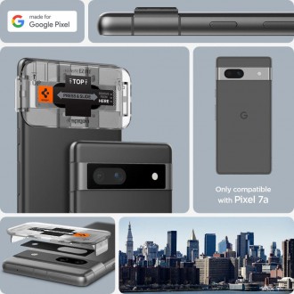 OCHRANA FOTOAPARÁTU Spigen OPTIK.TR „EZ FIT“ 2 BALENÍ GOOGLE PIXEL 7A ČERNÁ