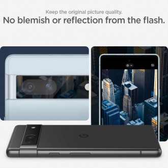 OCHRANA FOTOAPARÁTU Spigen OPTIK.TR „EZ FIT“ 2 BALENÍ GOOGLE PIXEL 7A ČERNÁ
