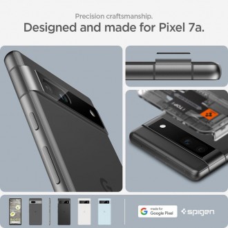 OCHRANA FOTOAPARÁTU Spigen OPTIK.TR „EZ FIT“ 2 BALENÍ GOOGLE PIXEL 7A ČERNÁ