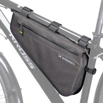 Wozinsky frame bike bag 5L gray (WBB15BK)