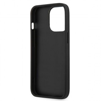 Guess GUHCP13SG4GLGR iPhone 13 mini 5,4&quot; šedý/šedý pevný obal 4G Stripe Collection