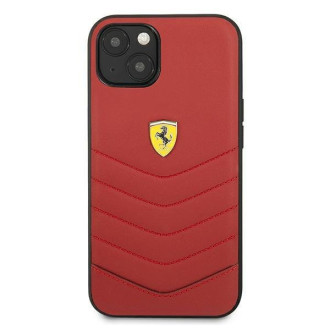 Ferrari FEHCP13MRQUR iPhone 13 6,1" czerwony/red hardcase Off Track Quilted