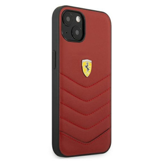 Ferrari FEHCP13MRQUR iPhone 13 6,1" czerwony/red hardcase Off Track Quilted