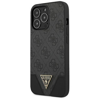 Guess GUHCP13LPU4GHBK iPhone 13 Pro / 13 6.1 &quot;gray / gray hardcase 4G Triangle Collection