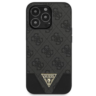Guess GUHCP13LPU4GHBK iPhone 13 Pro / 13 6.1 &quot;gray / gray hardcase 4G Triangle Collection