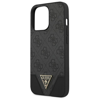 Guess GUHCP13LPU4GHBK iPhone 13 Pro / 13 6.1 &quot;gray / gray hardcase 4G Triangle Collection