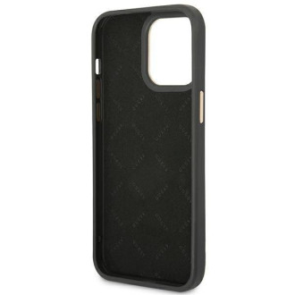 Guess GUHCP14LHG4SHK iPhone 14 Pro 6.1 &quot;black / black hard case 4G Vintage Gold Logo