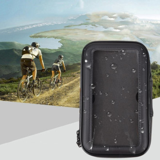 Bike Phone waterproof Mount, Universal Case Bicycle & Motorcycle Phone Holder Mount Size XL (max phone size: 165 mm x 80 mm) black (without handlebar