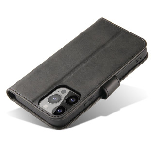 Magnet Case pro kryt Motorola Moto G32 s odklápěcím stojánkem na peněženku černý