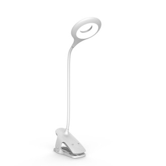 Wireless LED reading lamp with clip + white micro USB cable