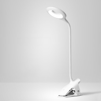 Wireless LED reading lamp with clip + white micro USB cable