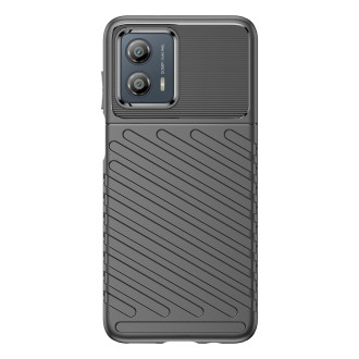 Pouzdro Thunder Case pro Motorola Moto G53 silikonové pancéřové pouzdro černé