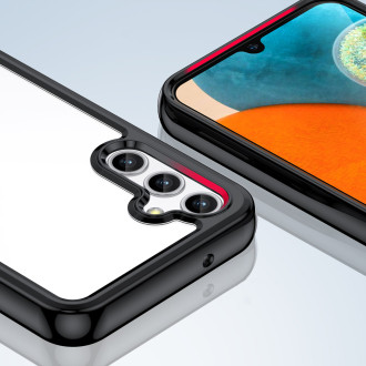 Outer Space Case pro kryt Samsung Galaxy A34 5G s pružným rámem černý