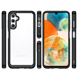 Outer Space Case pro kryt Samsung Galaxy A34 5G s pružným rámem černý