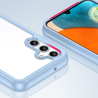 Outer Space Case pro kryt Samsung Galaxy A34 5G s pružným rámečkem modrý