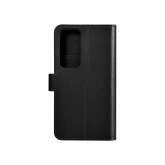 iCarer Wallet Case pro Samsung Galaxy S23+ kožené pouzdro peněženka černá