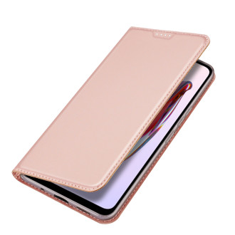 Pouzdro Dux Ducis Skin Pro pro Xiaomi Redmi 11A / Poco C55 / Redmi 12C Cover Flip Card Wallet Stand Pink