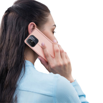 Pouzdro Dux Ducis Skin Pro pro Xiaomi Redmi 11A / Poco C55 / Redmi 12C Cover Flip Card Wallet Stand Pink