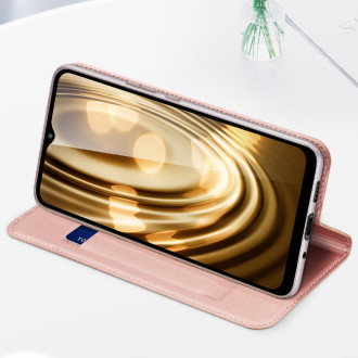 Pouzdro Dux Ducis Skin Pro pro Xiaomi Redmi 11A / Poco C55 / Redmi 12C Cover Flip Card Wallet Stand Pink