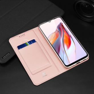Pouzdro Dux Ducis Skin Pro pro Xiaomi Redmi 11A / Poco C55 / Redmi 12C Cover Flip Card Wallet Stand Pink