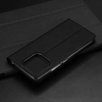 Dux Ducis Skin Pro Case pro Xiaomi Redmi 11A / Poco C55 / Redmi 12C Cover Flip Card Wallet Stand Blue