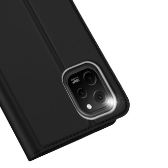 Pouzdro Dux Ducis Skin Pro pro Huawei nova Y61 flip cover card stojánek na peněženku černý