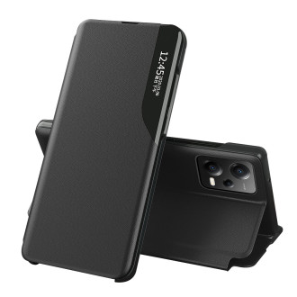 Pouzdro Eco Leather View Case pro Xiaomi 13 Lite s odklápěcím stojánkem černé