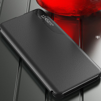Pouzdro Eco Leather View Case pro Xiaomi 13 Lite s odklápěcím stojánkem černé