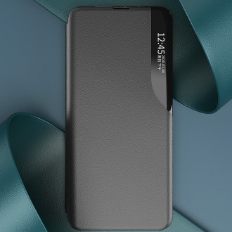 Pouzdro Eco Leather View Case pro Xiaomi 13 Lite s odklápěcím stojánkem černé