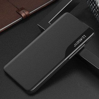 Pouzdro Eco Leather View Case pro Xiaomi 13 Lite s odklápěcím stojánkem černé