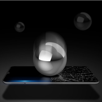 Tvrzené sklo Dux Ducis 9D Tvrzené sklo pro Huawei nova Y61 9H s černým rámem