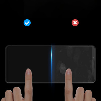 Tvrzené sklo Dux Ducis 9D Tvrzené sklo pro Huawei nova Y61 9H s černým rámem