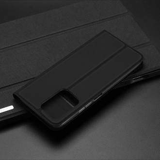 Pouzdro Dux Ducis Skin Pro pro Xiaomi Redmi Note 12 Pro+ flip cover card stojánek na peněženku modrý
