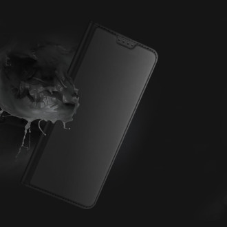 Pouzdro Dux Ducis Skin Pro pro Xiaomi Redmi Note 12 Pro+ flip cover card stojánek na peněženku černý