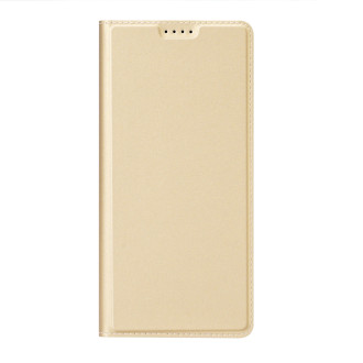Dux Ducis Skin Pro Case pro Xiaomi Redmi Note 12 Cover Flip Card Wallet Stand Gold