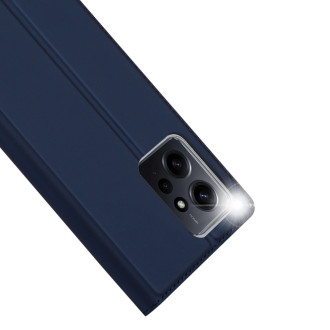 Dux Ducis Skin Pro Case pro Xiaomi Redmi Note 12 Flip Card Wallet Stand Blue