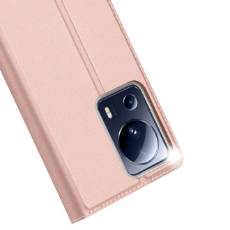 Pouzdro Dux Ducis Skin Pro pro Xiaomi 13 Lite Flip Card Wallet Stand Pink