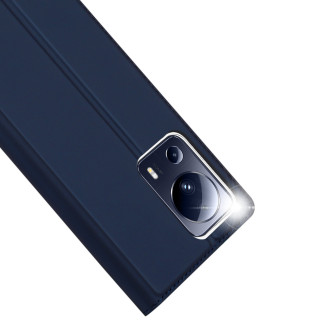 Pouzdro Dux Ducis Skin Pro pro Xiaomi 13 Lite flip cover card stojánek na peněženku modrý