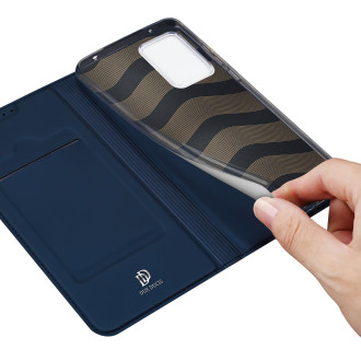 Pouzdro Dux Ducis Skin Pro pro Xiaomi 13 Lite flip cover card stojánek na peněženku modrý