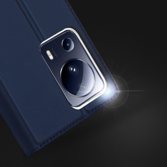 Pouzdro Dux Ducis Skin Pro pro Xiaomi 13 Lite flip cover card stojánek na peněženku modrý