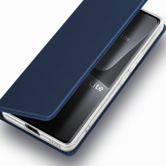 Pouzdro Dux Ducis Skin Pro pro Xiaomi 13 Lite flip cover card stojánek na peněženku modrý