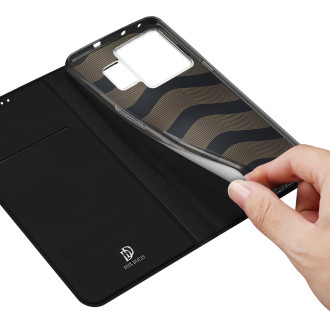 Dux Ducis Skin Pro Case pro Realme GT Neo 5 / Realme GT3 Flip Cover Card Wallet Stand Black