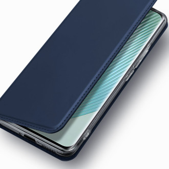 Dux Ducis Skin Pro Case pro Honor Magic5 Pro Flip Card Wallet Stand Black