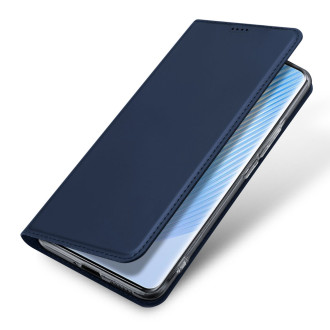 Pouzdro Dux Ducis Skin Pro pro Honor Magic5 Flip Card Wallet Stand Blue