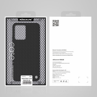 Nillkin Textured Case pro Xiaomi Redmi Note 12 5G / Poco X5 5G zesílený nylonový kryt černý